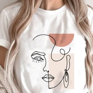 Ladies Graphic Printed T-Shirt